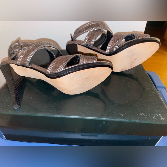 Max studios  ankle  open toes heels - Picture 6 of 6